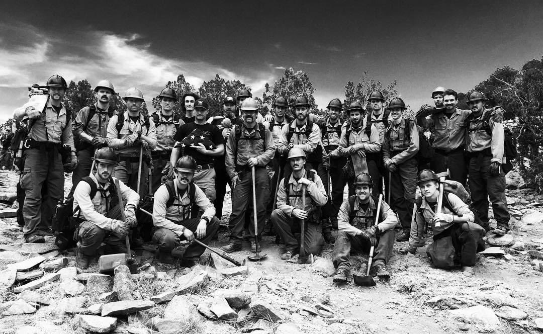 Miles_Teller's tweet photo. “Only the Brave” set photo 2016 https://t.co/pYp6kSDvmm