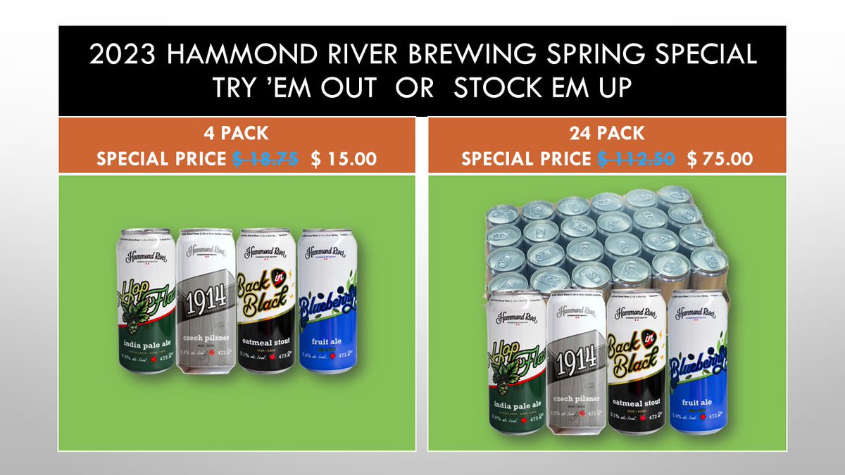 Hammond River Brewing tweet media