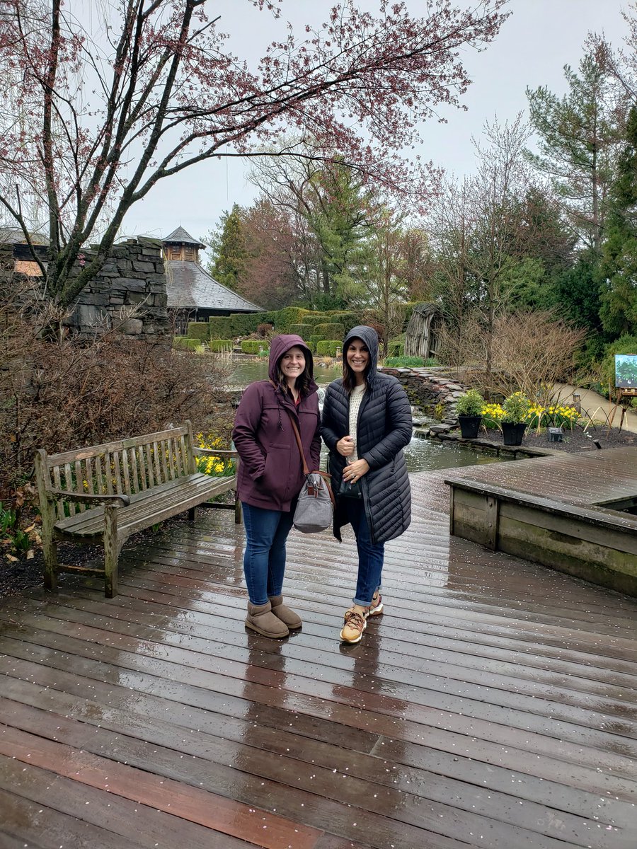 Any day -even a rainy one - is a good day for a trip to <a href="/gfsnj/">GroundsForSculpture</a> Grounds For Sculpture! Merci <a href="/YamelyRivera/">YAMELY RIVERA</a> @WHSA_Belo #WeAreBarrons