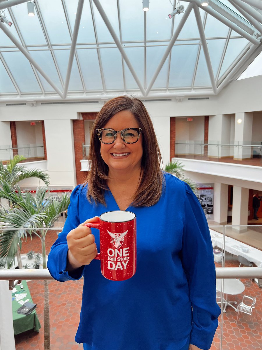 One Ball State Day is less than 2 weeks away! Retweet for a chance to win this year’s new OBSD mug! ❤️ I’ll randomly choose 2 winners tomorrow! 📆 April 5 #OneBallState