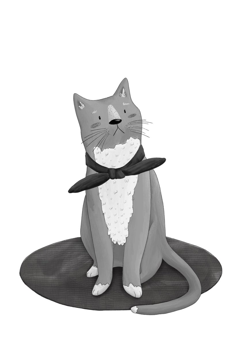 lilyevansillu's tweet photo. Just a kind gentleman cat with a neckerchief 🐈

#illustration #illustrator #cat #catillustration #catillustrations #kidlit  #kidlitart #kidlitillustration #childrensbooks #childrensbookillustration #childrensillustration #blackandwhite #blackandwhiteillustration #animals https://t.co/m0PvLOTzDB