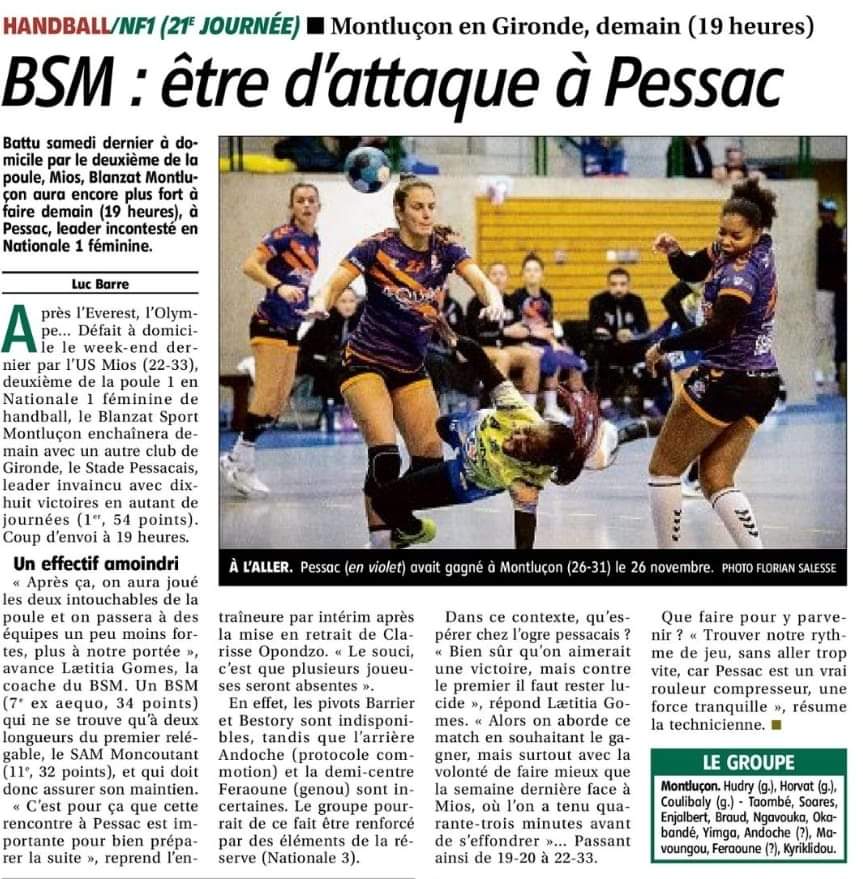 BHandball's tweet image. #PRESSE

24/03/2023