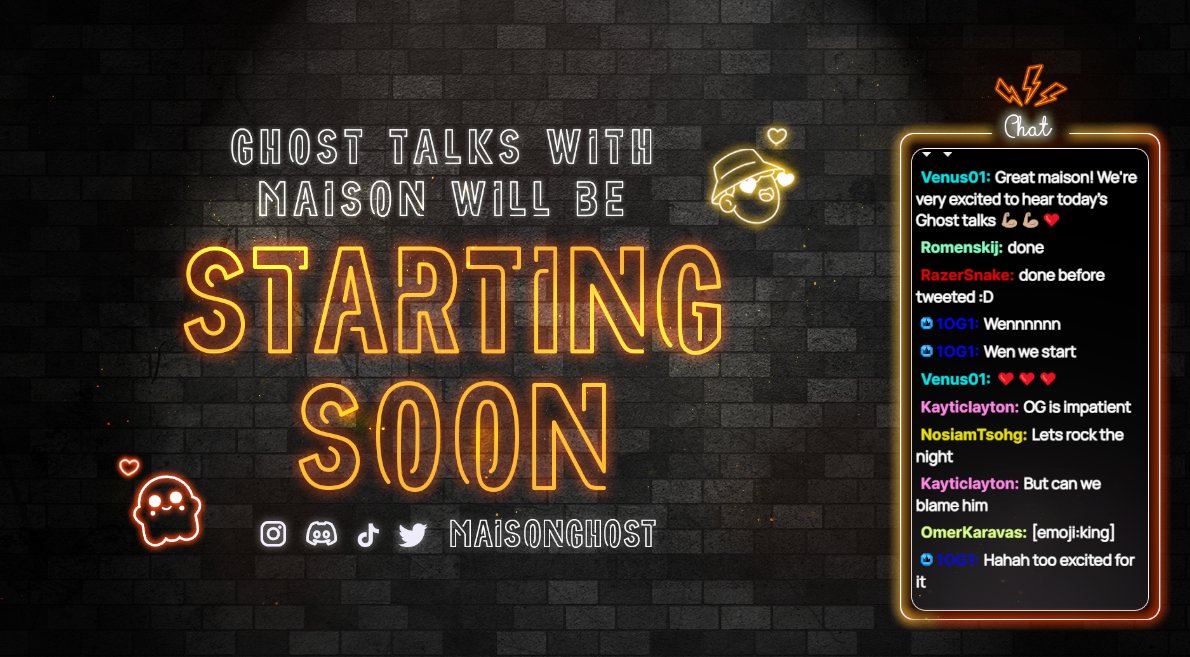 $200 GIVEAWAY + WE ARE LIVE! 💸

To celebrate that we are live for a second stream with 2 special guests, we have <a href="/cryptogorilla/"></a> &amp; <a href="/manos_de_papel_/">Manos De Papel</a>  joining us today.

Interact with this post, share it with your friends to enter the giveaway 🎁

LIVE: kick.com/MaisonGhost