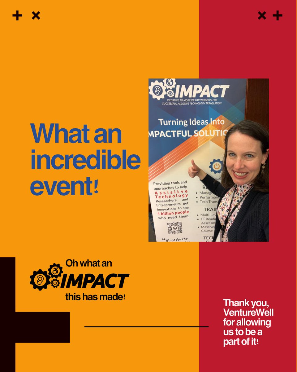 idea_2_IMPACT's tweet photo. #VWOPEN23 Recap!
💡 15 OPEN Workshops
💡 3 IMPACT Speakers
💡 Countless Connections

Thank you, @venturewell, for allowing us to be a part of it! We can't wait for next year! https://t.co/hHanq5QkPF