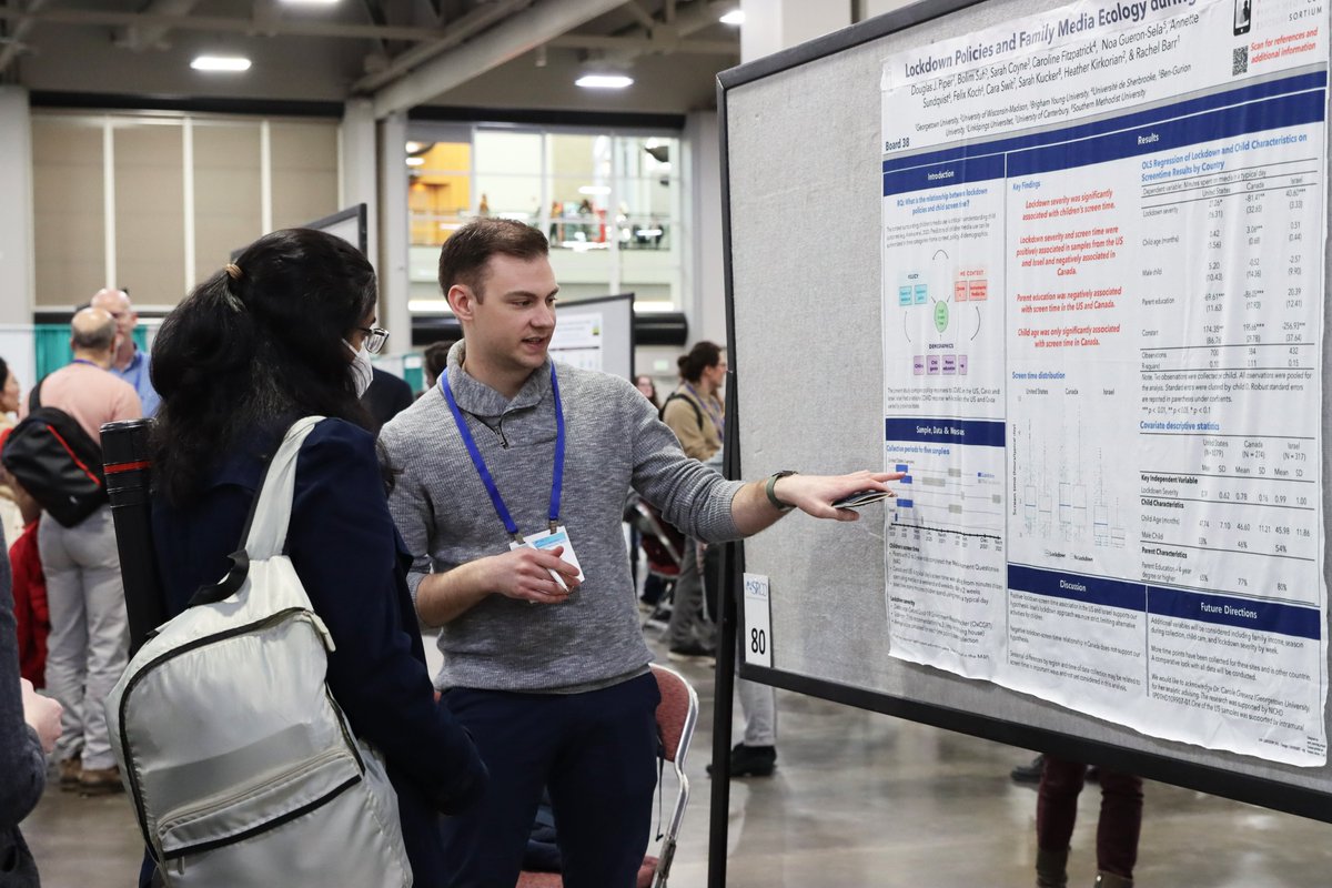 SRCDtweets's tweet image. Poster sessions are underway! Stop by the Exhibit Hall throughout the day to hear engaging research from poster presenters. #SRCD23