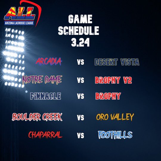 Big Friday night schedule!! #ALL