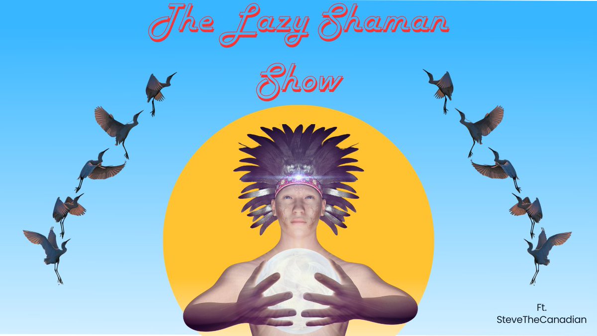 SaysShaman's tweet photo. Knock knock...

Who's there?

The newest episode of:

The Lazy-Shaman Show featuring SteveTheCanadian 🥳 🎉 🪅 

Tonight @ 9:15pm eastern  

https://t.co/1VloIhhD7T https://t.co/dQ8JT79egl