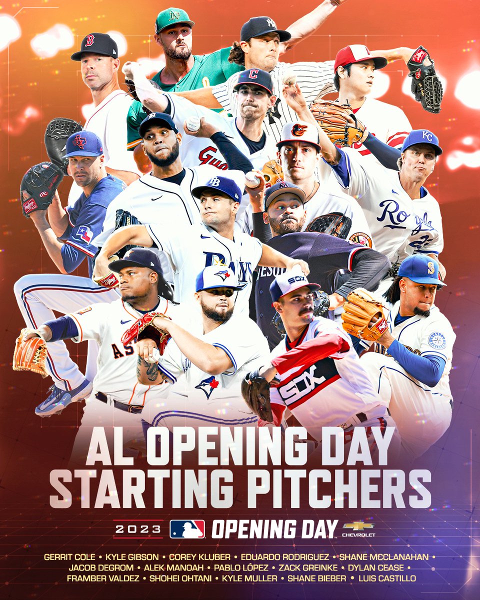 MLB on Twitter "These 30 guys will get the ball on OpeningDay!"