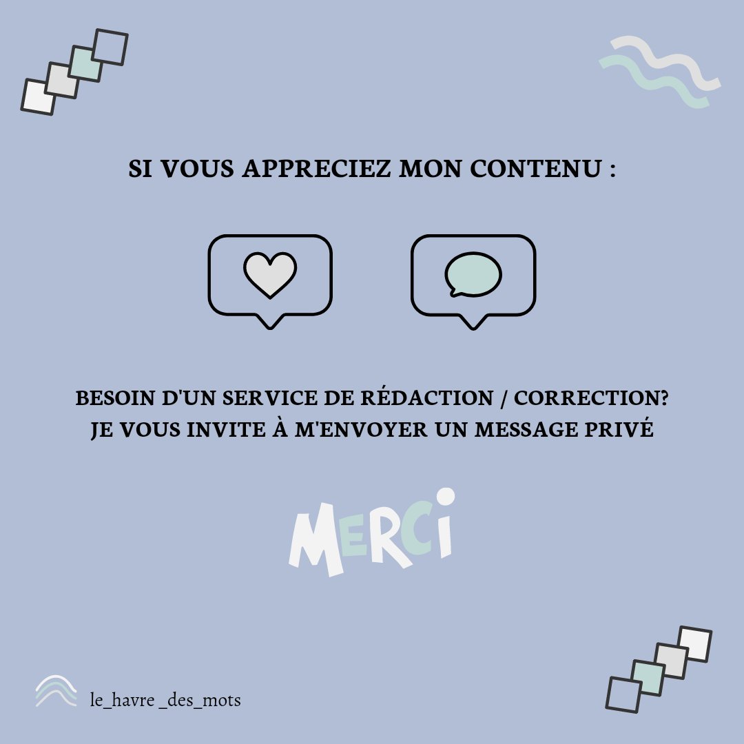 lehavredesmots's tweet image. Un article de blog peut également améliorer le référencement de votre site web et servir à promouvoir un produit ou un service afin d'attirer un public cible et l'inviter à l'achat.
#articleblog #articledeblog #contenusiteweb #marketingducontenu #contentmarketing #redacteur
