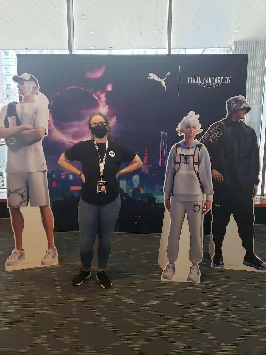dovah_code's tweet image. Let's get this merch! #FFXIVxPUMAatPAX #Sweepstakes