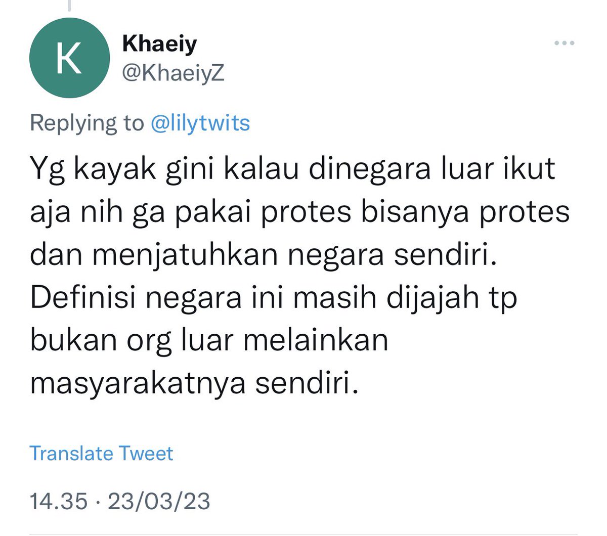 Lily tweet media