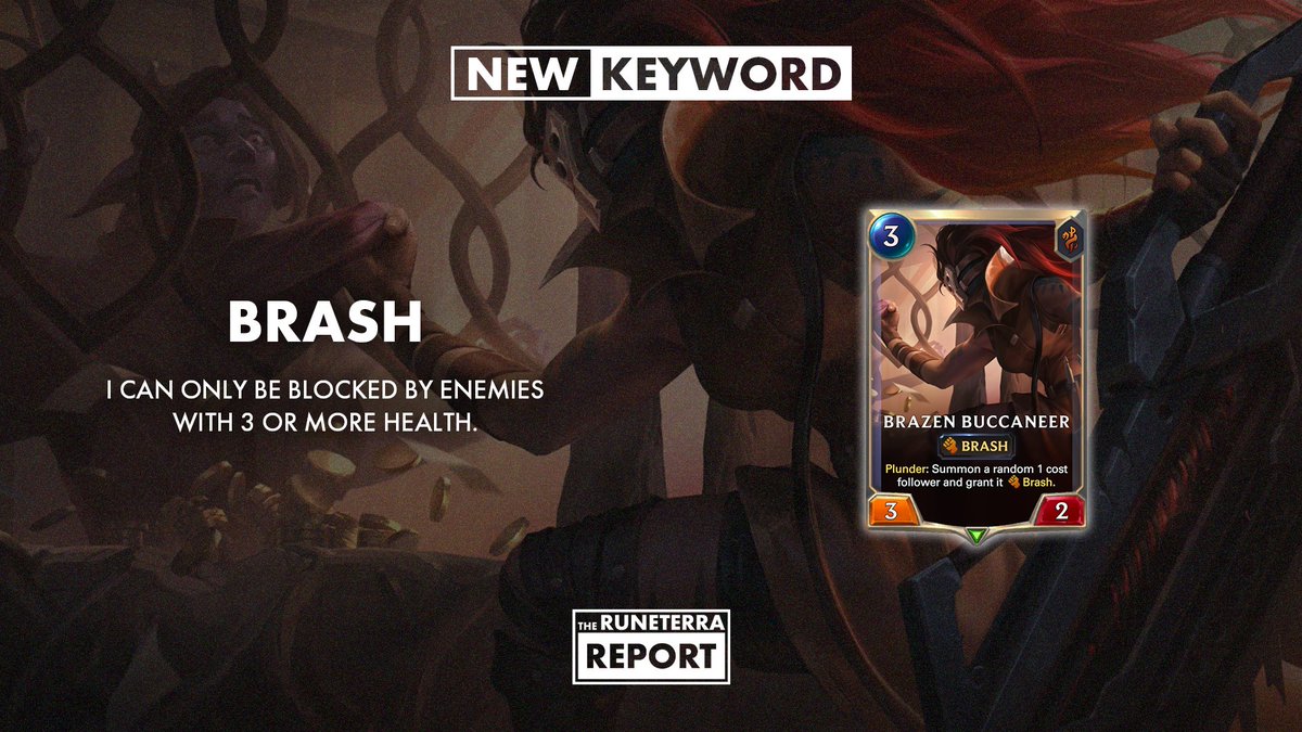 The Report on Twitter "New Keyword Brash"