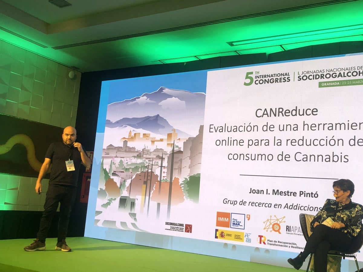 Last but not least: CANreduce, una herramienta online para abordar el consumo de cannabis @joanmestre75 @IMIM_research #soci23 @Socidrogalcohol