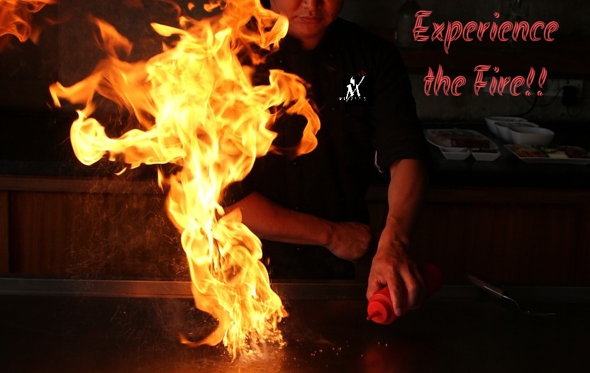 It's time for 🔥🔥🔥🔥! Our teppanyaki chefs are sharpening their knife and looking forward to entertaining you tonight!😁