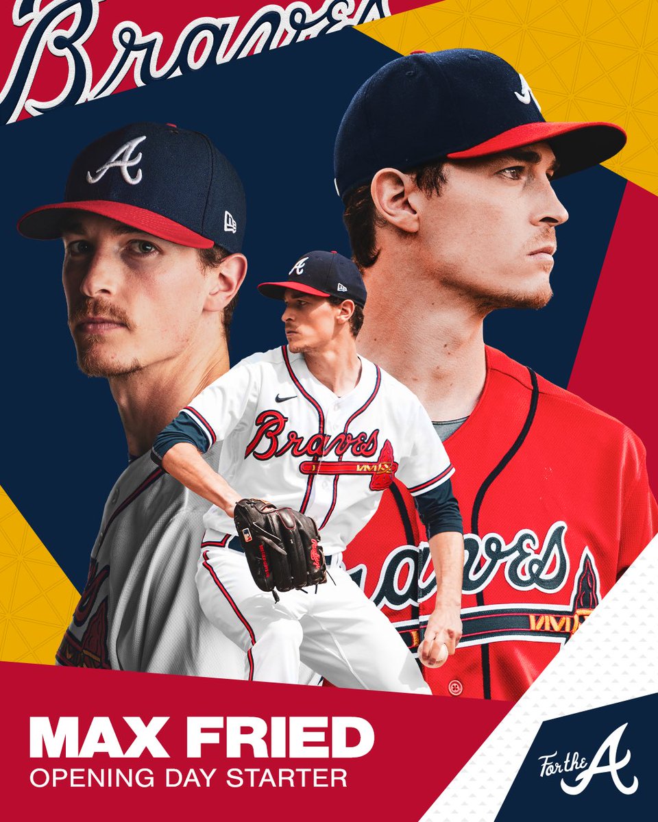 Atlanta Braves on X: Ready for Opening Day. 🔥 @MaxFried32