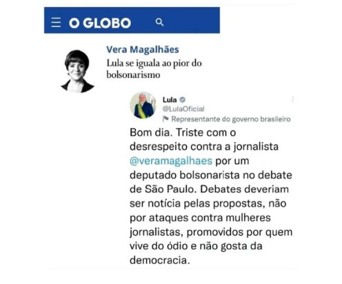 lu_satanaries's tweet photo. Acho que essa senhora está com saudades do que ela viveu com Bolsonaro e sua seita no poder. https://t.co/NuU0lphki8