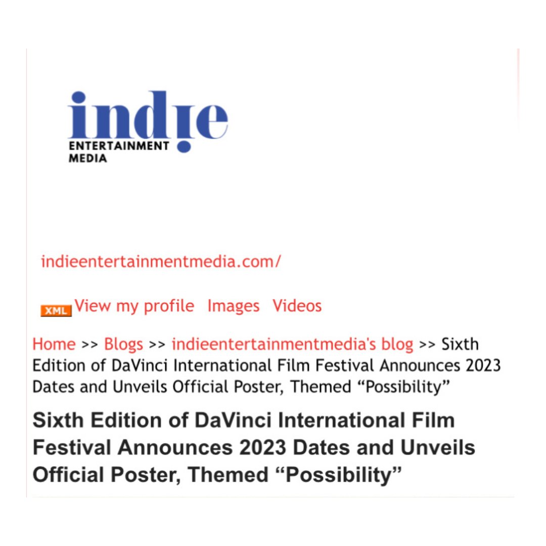 "The sixth edition of the DaVinci International Film Festival (DIFF) will take place from October 20-22, 2023 at AMC Theatres at The Grove in Los Angeles, as announced by DaVinci Film Foundation Inc. founder/CEO Chadwick Pelletier."

#fanfilm #movie #shortfilm #awardwinning