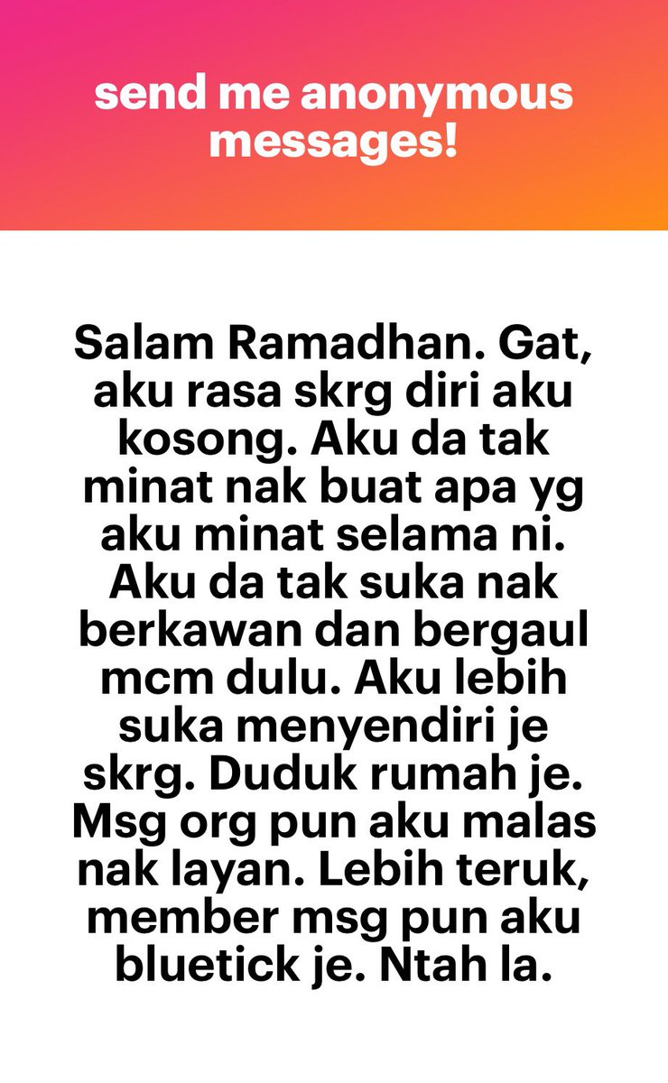 megatlaw's tweet photo. Salam Ramadan. Sudah tiba masanya, untuk kau kahwin. Single life, dah bukan untuk kau. Kau dah bosan. Dah takde perkara yang boleh buat kau rasa hype. https://t.co/bakb2YeIL0