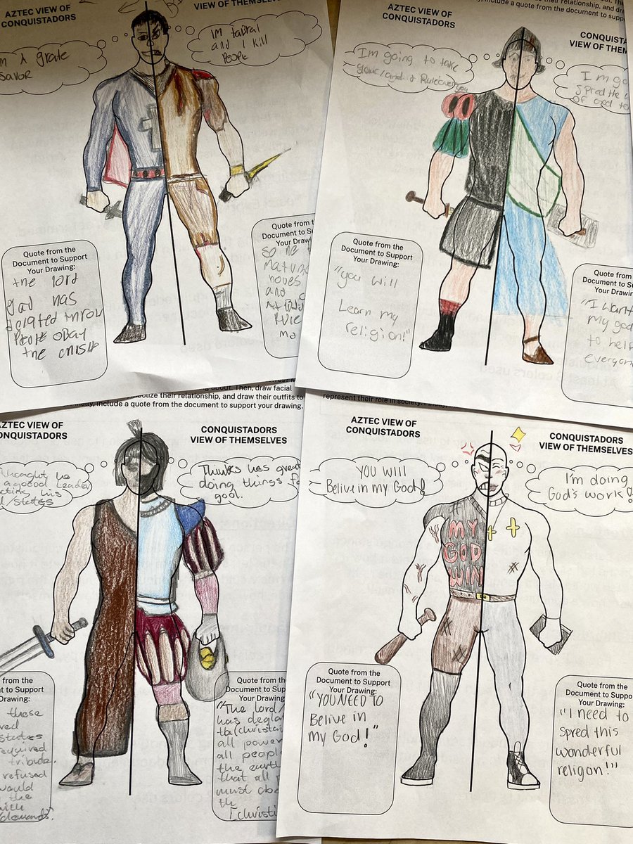 Students illustrated the importance of looking at multiple different perspectives <a href="/ISDSocStudies/">ISD Social Studies</a>