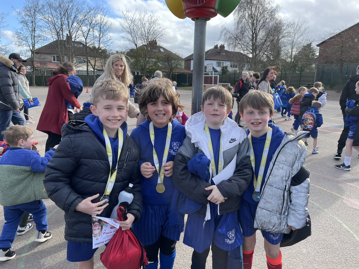 Four of the Sparta boys won the city schools final this morning. Brilliant achievement. Well done lads🔥