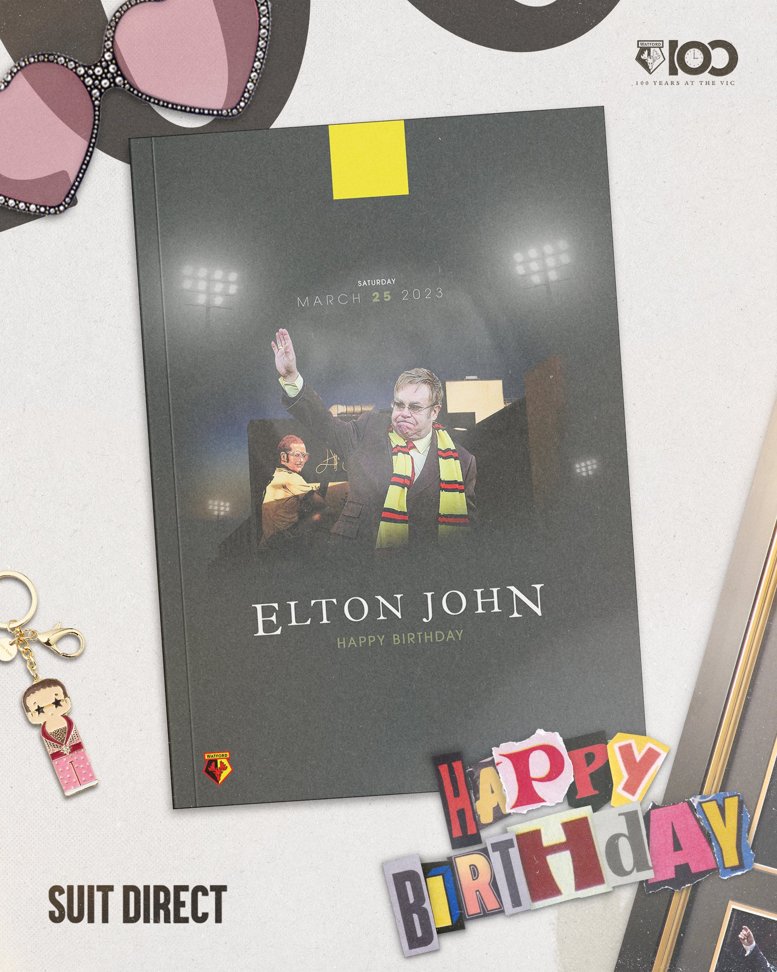 Happy birthday to our Honorary Life-President, Elton John!  | 