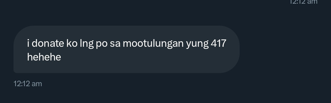 Congrats <a href="/radradish4x4/">len</a> idodonate po natin sa <a href="/MooTulungan/">MooTulungan</a> X <a href="/MooEventsMNL/">MOO EVENTS MNL</a> 

Thank you!!