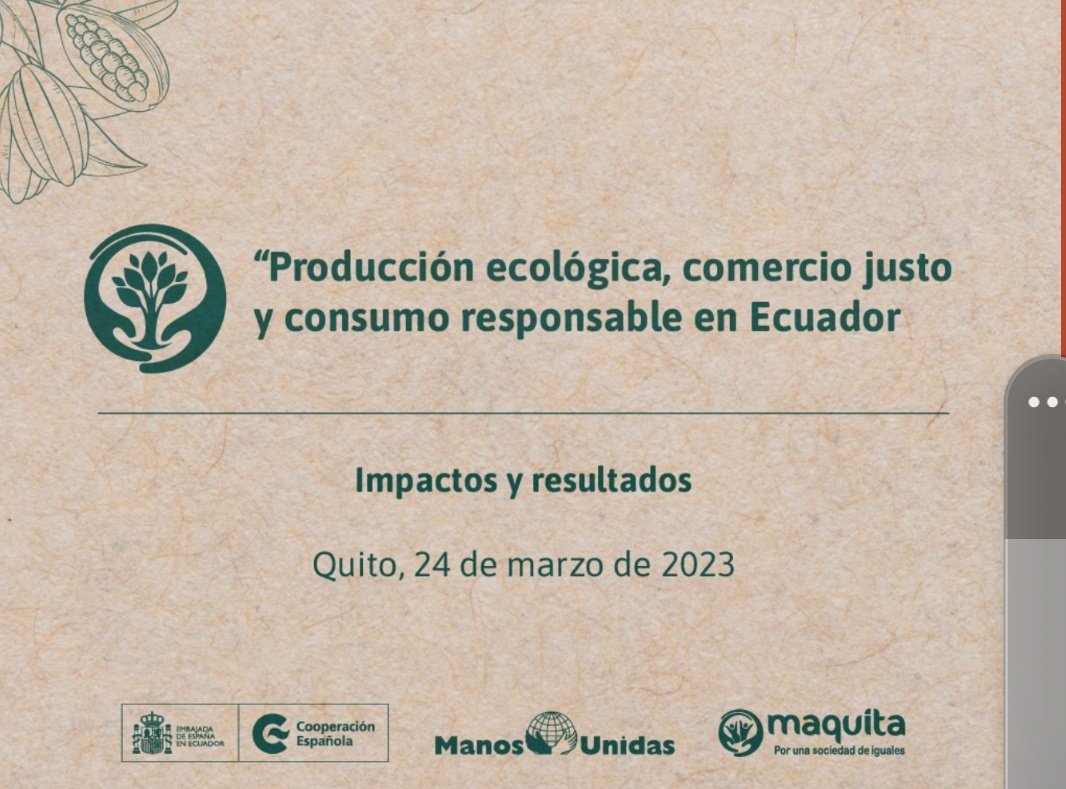 #AHORA  Presentación de resultados del  Convenio <a href="/ManosUnidasONGD/">Manos Unidas ONGD</a> @Maquita_Cjusto  con el financiamiento de <a href="/aecidecuador/">AECID en Ecuador</a>  en la <a href="/PUCE_Ecuador/">PUCE Ecuador</a>