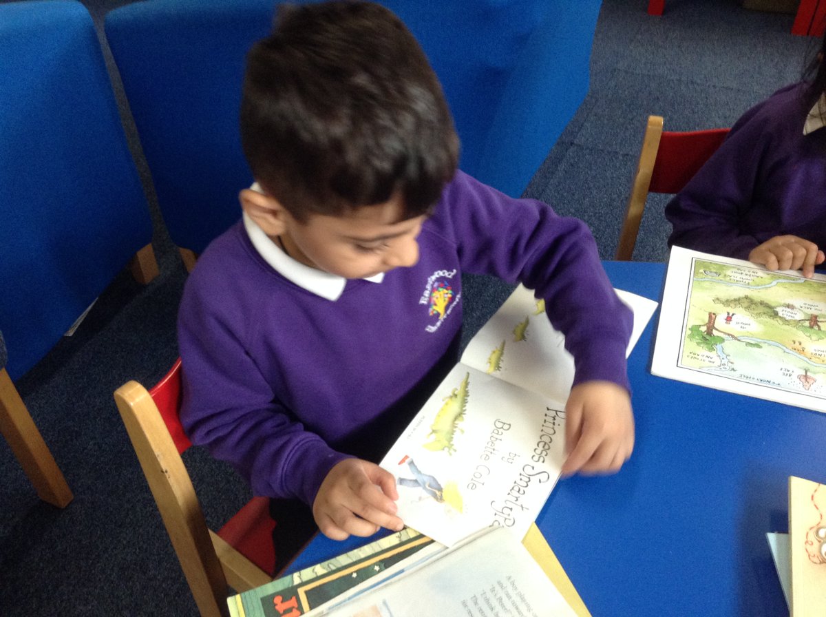 ECS_Keighley's tweet photo. The Reception children had a great time in the library, today. They listen really well to a story and then looked at a variety of their favourite story books. #listentoouravouritestories #lovingbooks https://t.co/EEQeYb7BHq