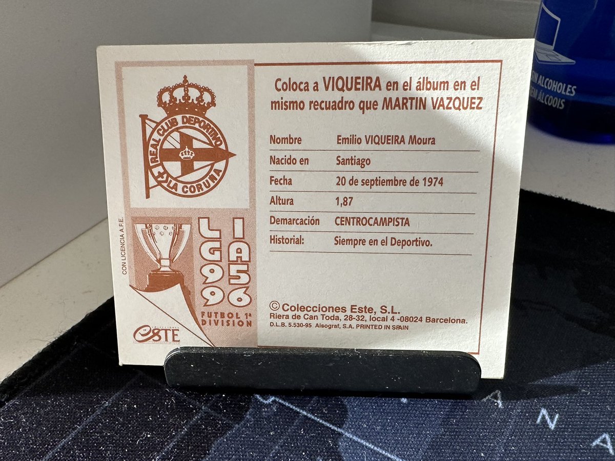 asnosascores_'s tweet photo. Emilio Viqueira
Ediciones Este 95-96 #Coloca #cromos https://t.co/rQMcCfPhyc