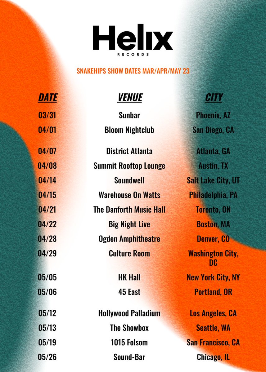 As an exclusive utility for our Genesis Pass holders, we are raffling 2 free live shows tickets for each date of <a href="/snakehipsuk/">SNAKEHIPS（ミ￣ー￣ミ）</a> new tour! 🎟️
Additionally, winners will have the opportunity to bring a friend with them 🧬
The raffle for the first 5 dates is now live on our server!