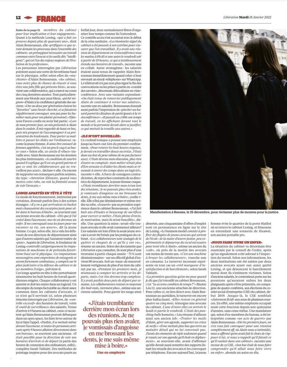 beausire's tweet photo. @Will_ld @libe Enfin!!! Enfin! A quand une sanction pour #alainbensoussan dt le harcelement est a une toute autre echelle? #alainbensoussan #lexing @JulieCouturier_ @BourdeautAvocat #harcelement https://t.co/67b2hNZWv1
