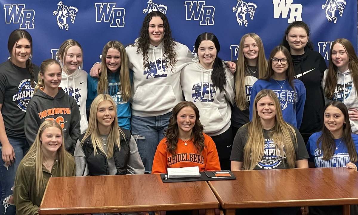 WRRidersSuper's tweet photo. Congratulations Lilli! Heidelberg is getting a fantastic athlete and person! Go Riders! #WEareWR https://t.co/aHY6xamX0D