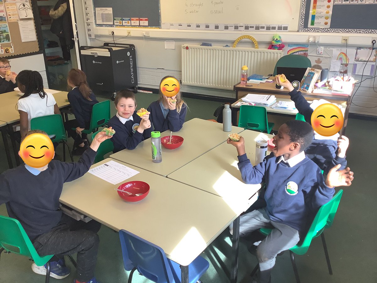 This afternoon, we made our own healthy snacks in DT. Everyone had so much fun. 👍😄 <a href="/BattleHillPS/">Battle Hill Primary</a>