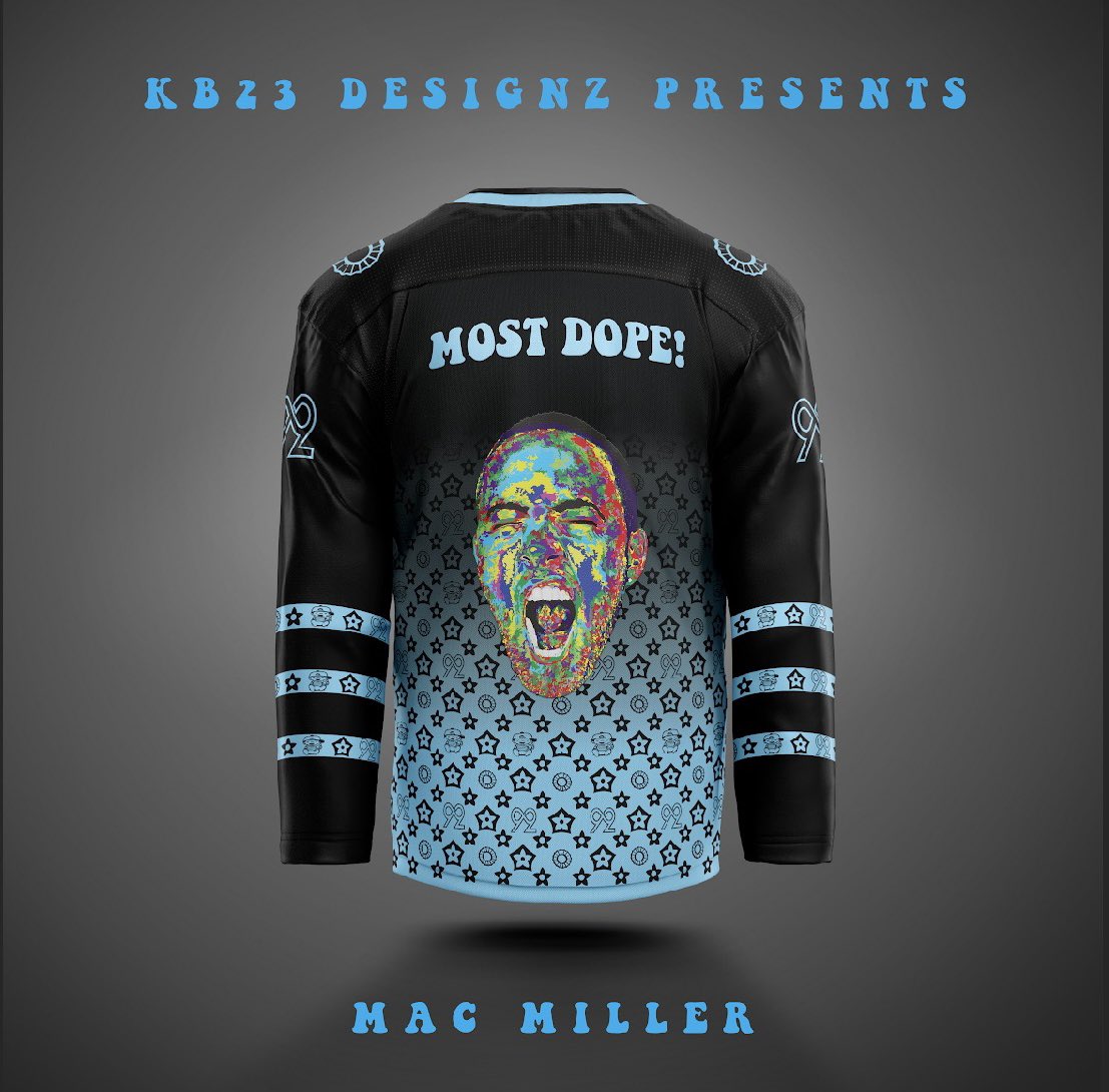 FungerSam's tweet photo. Tomorrow is the LAST DAY to get in on the presale!
Proceeds to the Mac Miller Fund!
*roughly 6 week manufacturing turnaround*
https://t.co/YCxydVAKZ1
KB23 Pinz & Merch on FB
#macmiller #Macmillerart #jersey #jersey4sale #edmjersey #Macjersey #Isuckathashtags https://t.co/wMy9YoRtnt