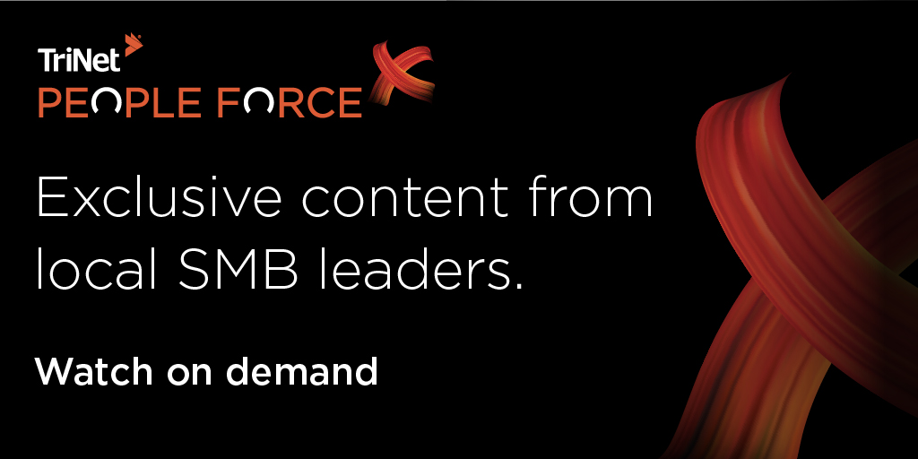 TriNet's tweet image. opportunity to attend one of our award-winning events for SMB success, we have good news! We are now bringing all the insights &amp;amp; information to you—on demand! Stream them here for free:  rise.trinet.com/series/?title=… 
#TriNetPeopleForceX #TriNetRISE #IncredibleHR #IncredibleStartsHere