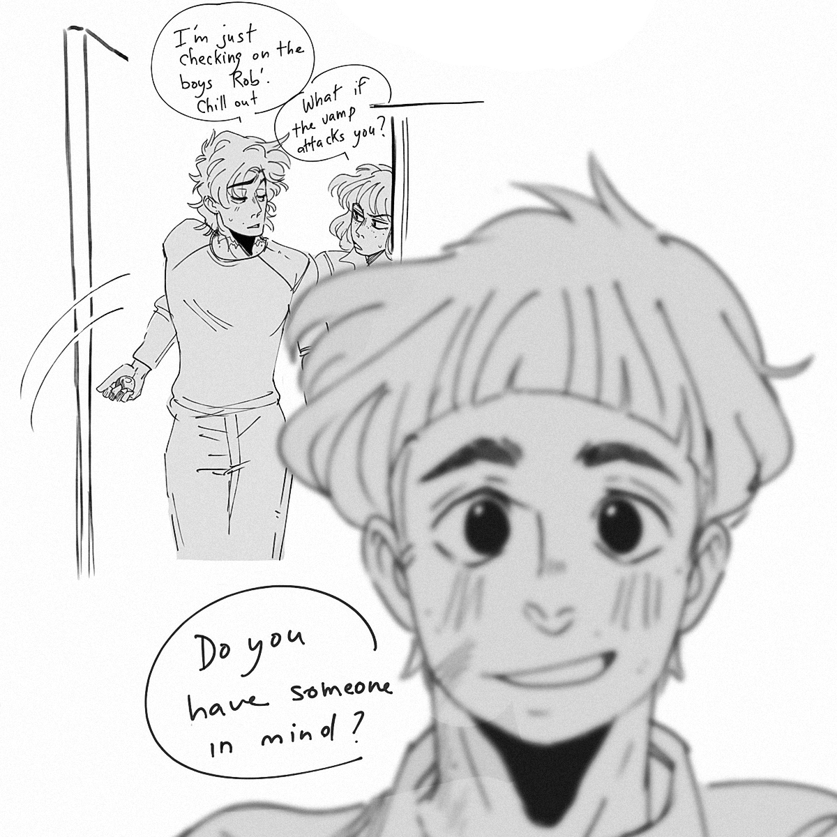 maatdraws's tweet photo. Will is giving panicked Kas!Eddie some advices
 #steddie #steddiefanart https://t.co/qz5mYlUVgZ