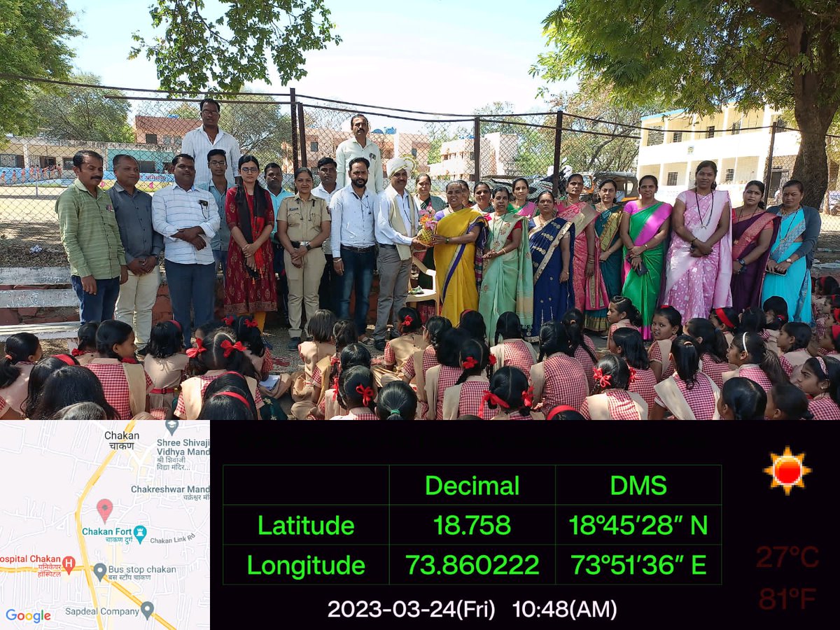 chakanmc's tweet photo. conducted program at zp school and Urdu school, chakan to create awareness on "women safety" This program was conducted by Damini Pathak of chakan and Municipal Council chakan.
.
.
.
.
#AzadiKaAmritMahotsav
#safaimitra
#SwachhBharatMission https://t.co/IiRz1dSx59