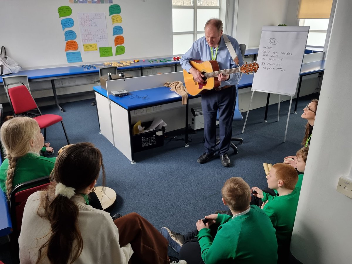 stokepark16's tweet photo. A huge thank you to @CarlMorganMusic for a truly inspiring day of composition workshops with our Year 6s and a brilliant assembly too. 

What a fantastic opportunity for our pupils which was kindly supported by PTFA. 

Look out for our newly composed school song!

@CST_Schools https://t.co/bKsFg1z4Vk