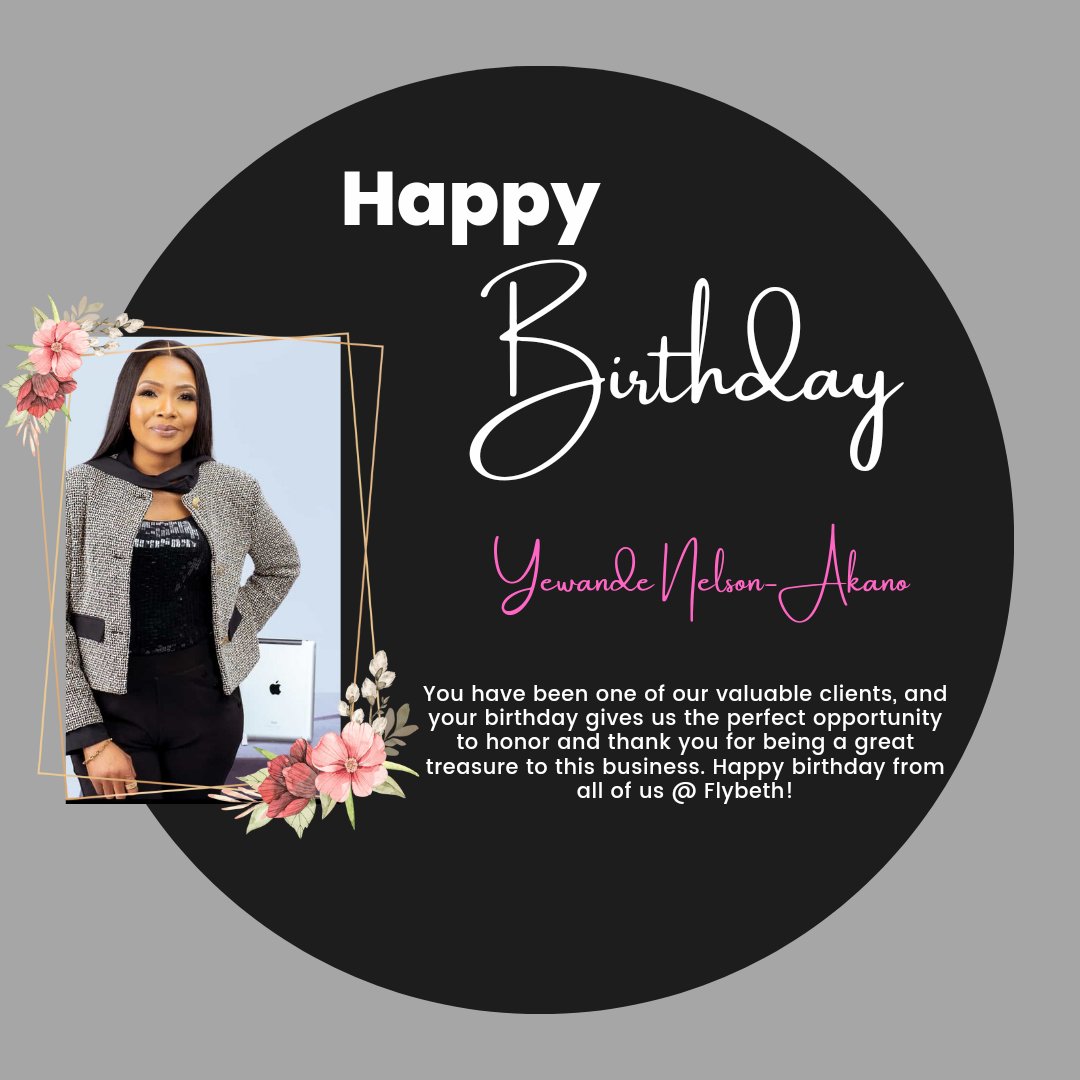 FlyBeth_'s tweet image. Wishing you the happiest of birthdays today!On this special day, I hope you take some time to celebrate all the amazing things you've accomplished and all wonderful things that are yet to come.
Enjoy your special day and know that you are appreciated and valued. Happy Birthday!