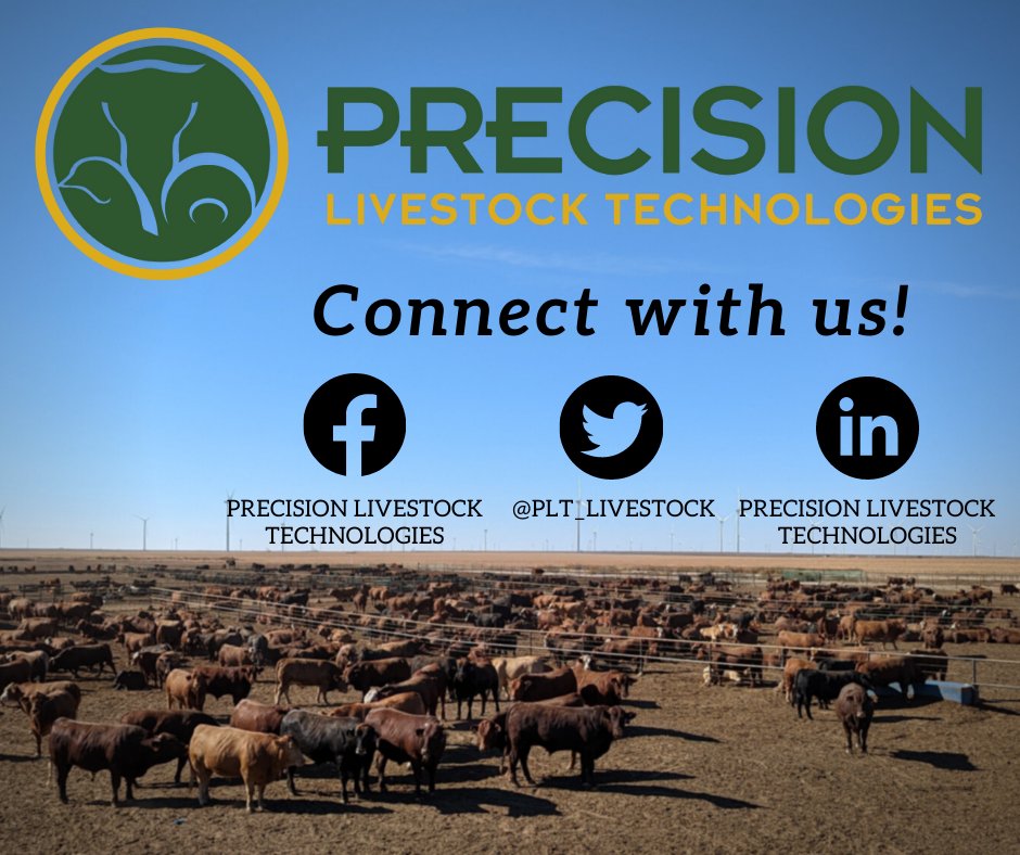 Stay connected and see how our technology is making a difference for feedyard managers.

Join us on all our social platforms!

#agtwitter #connect #cattle
