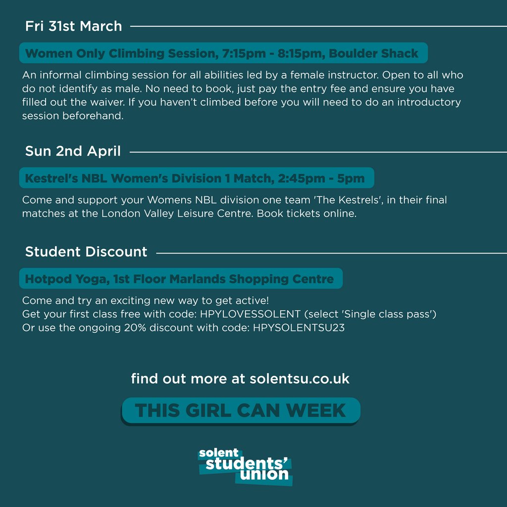 Solent Students' Union tweet media