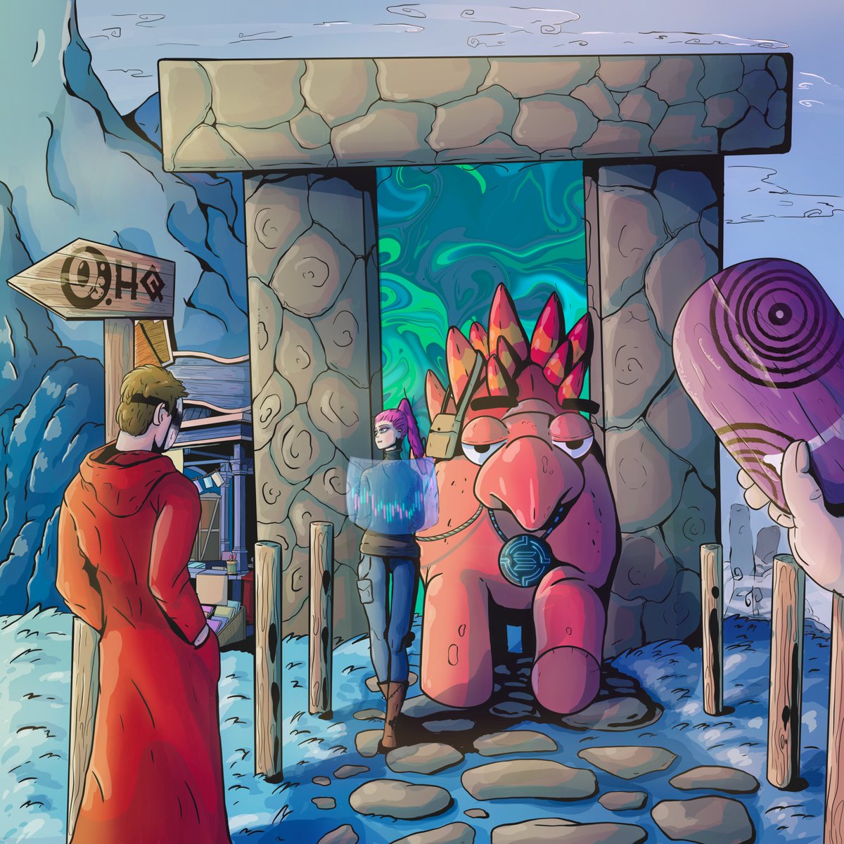 OstoraStudio's tweet photo. 🎉 The First Ambassador has been revealed @SolamiMamis 📖
🤔 Could @SolamiMamis  involvement in the Ostora Ambassador Program be part of a larger, mysterious plan?

Unlock the mystery &amp; enter the Ostora World💫 https://t.co/gI4TCShoYq