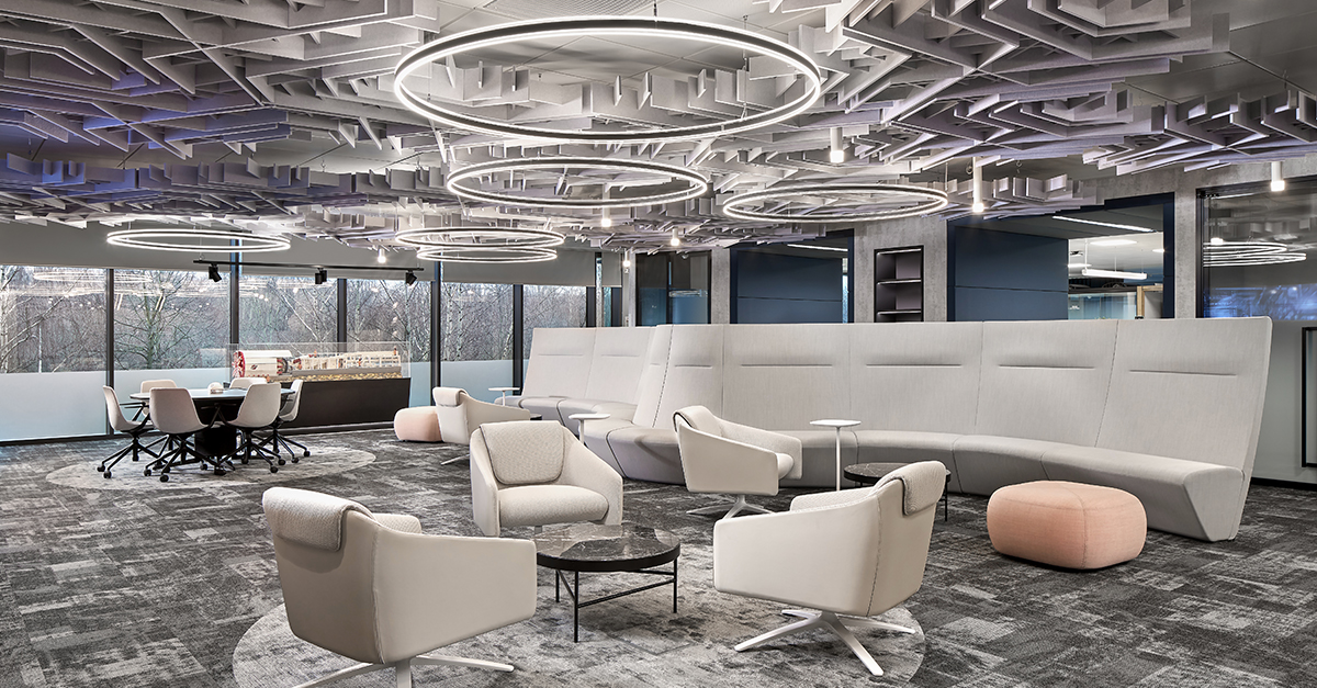 Hacel1's tweet photo. These stunning offices in Park Royal, NW London were designed during the pandemic, when enhancing employee wellbeing became more important than ever before...

Click here to view the project: 
https://t.co/GzOH8EvvuE https://t.co/g9Sh0AxqzV