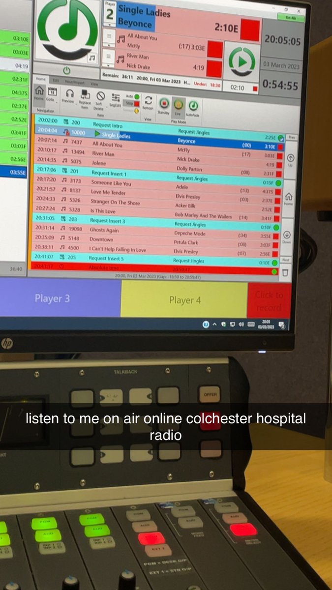 So proud of one of our Sixth Formers who presents the Friday Request Show, visiting Colchester's Mersea Ward, talking to patients recovering from operations. She says: 'It's really rewarding to learn how much the patients love hearing their songs and talking about their memories'