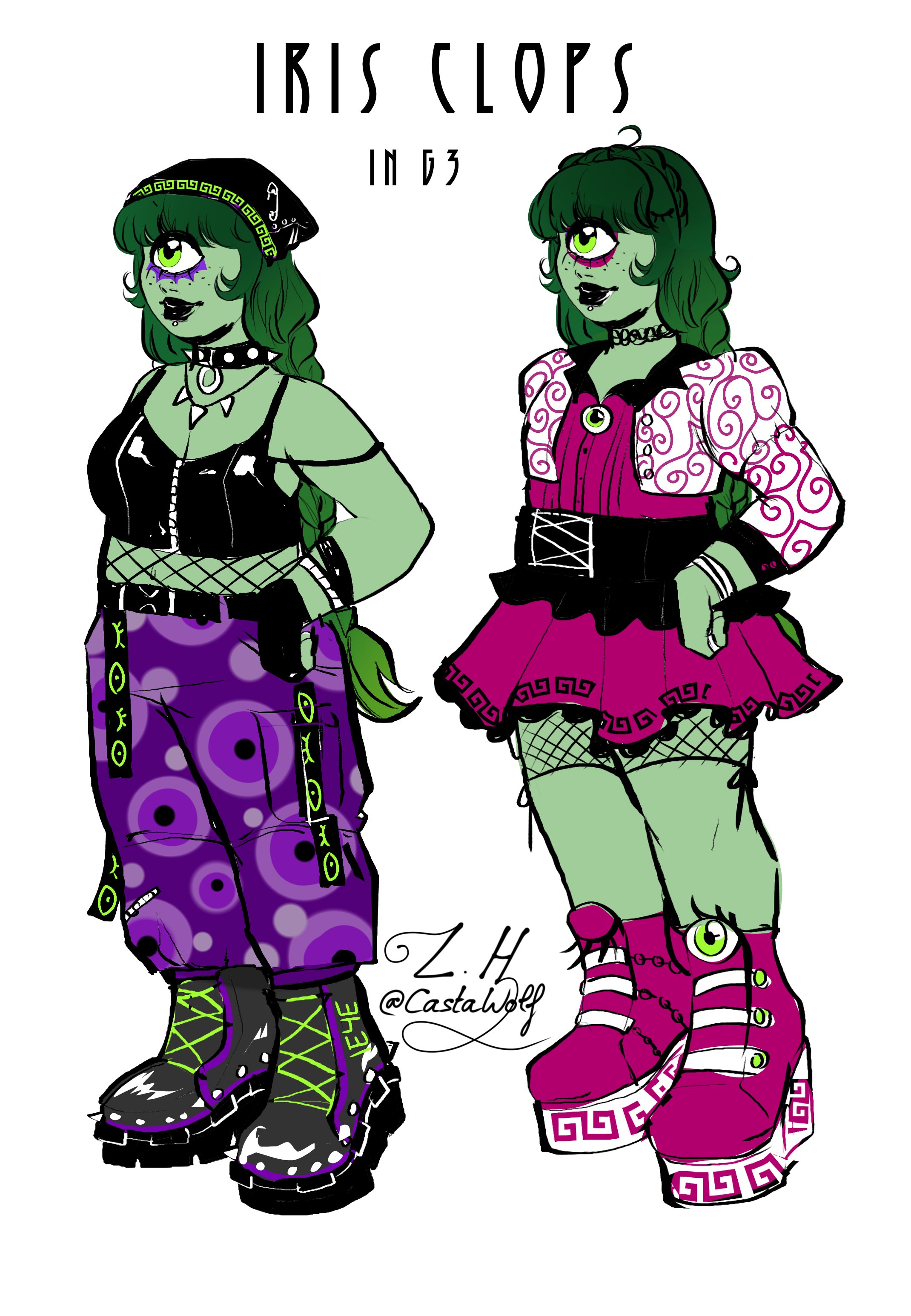 Casta Wolf on X G3 iris but i redesigned her monsterhigh monsterhighdolls monsterhighedit monsterhighfanart irisclops irisclopsmonsterhigh monsterhighiris monsterhighg3 monsterhighart art digitalart d...