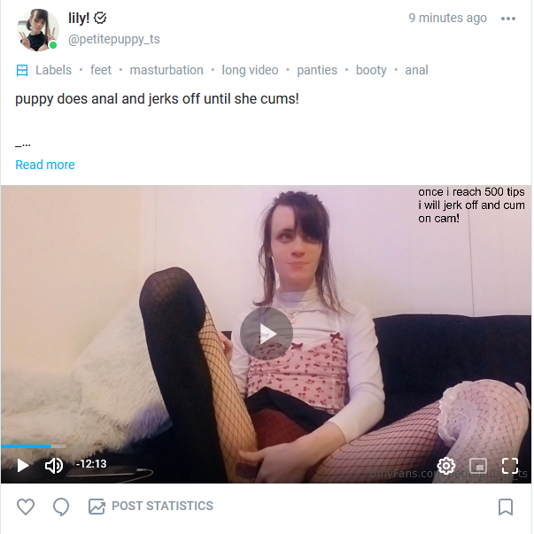 i posted a new video!! i try out anal in this one.. everyone should go sub to my onlyfans and watch it<a href="/tag/nsfw"class="tags"><span>#nsfw</span></a><a href="/tag/trans"class="tags"><span>#trans</span></a><a href="/tag/onlyfans"class="tags"><span>#onlyfans</span></a>
