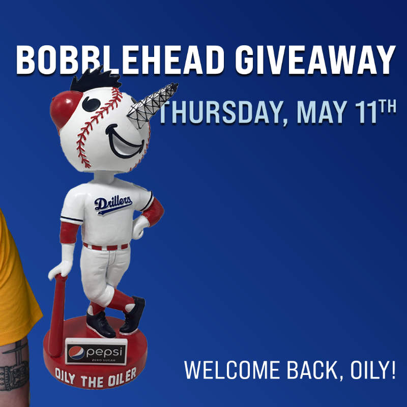 TulsaDrillers's tweet photo. DRUM ROLL PLEASE 🥁🥁🥁
 
After nearly 50 years, the iconic Tulsa Oilers character, Oily the Oiler, will be returning to the Tulsa Drillers!