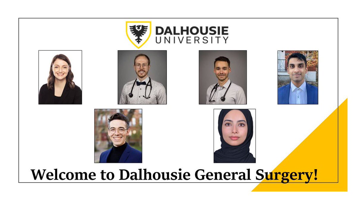 lucy helyer (@lucyhelyer) on Twitter photo Congratulations to our incoming new Dalhousie general surgery residents. We are very excited to train the next generation of general surgeons! <a href="/DALsurgresearch/">DAL Surgery Research</a> Congratulations to our incoming new Dalhousie general surgery residents. We are very excited to train the next generation of general surgeons! <a href="/DALsurgresearch/">DAL Surgery Research</a>
