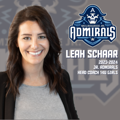 mkejradsgirls's tweet photo. 2023-2024 Head Coach Announcement: Leah Schaar 14U Tier I AAA Girls Hockey
#RollAds #CoachingStaff @mkejrads @mkejradsgirls https://t.co/7xUb4yBk7N