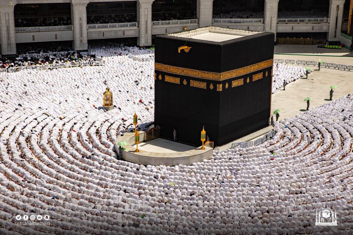 HaramainInfo's tweet photo. Beautiful pictures from Masjid Al Haram today https://t.co/cf7lKbO68f